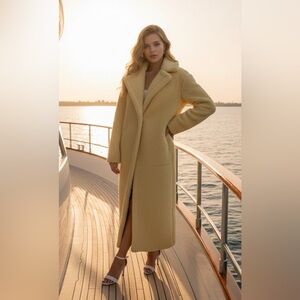 Zara Women's Warm Tan Teddy Jacket